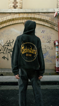 Distressed Double Zip-Up