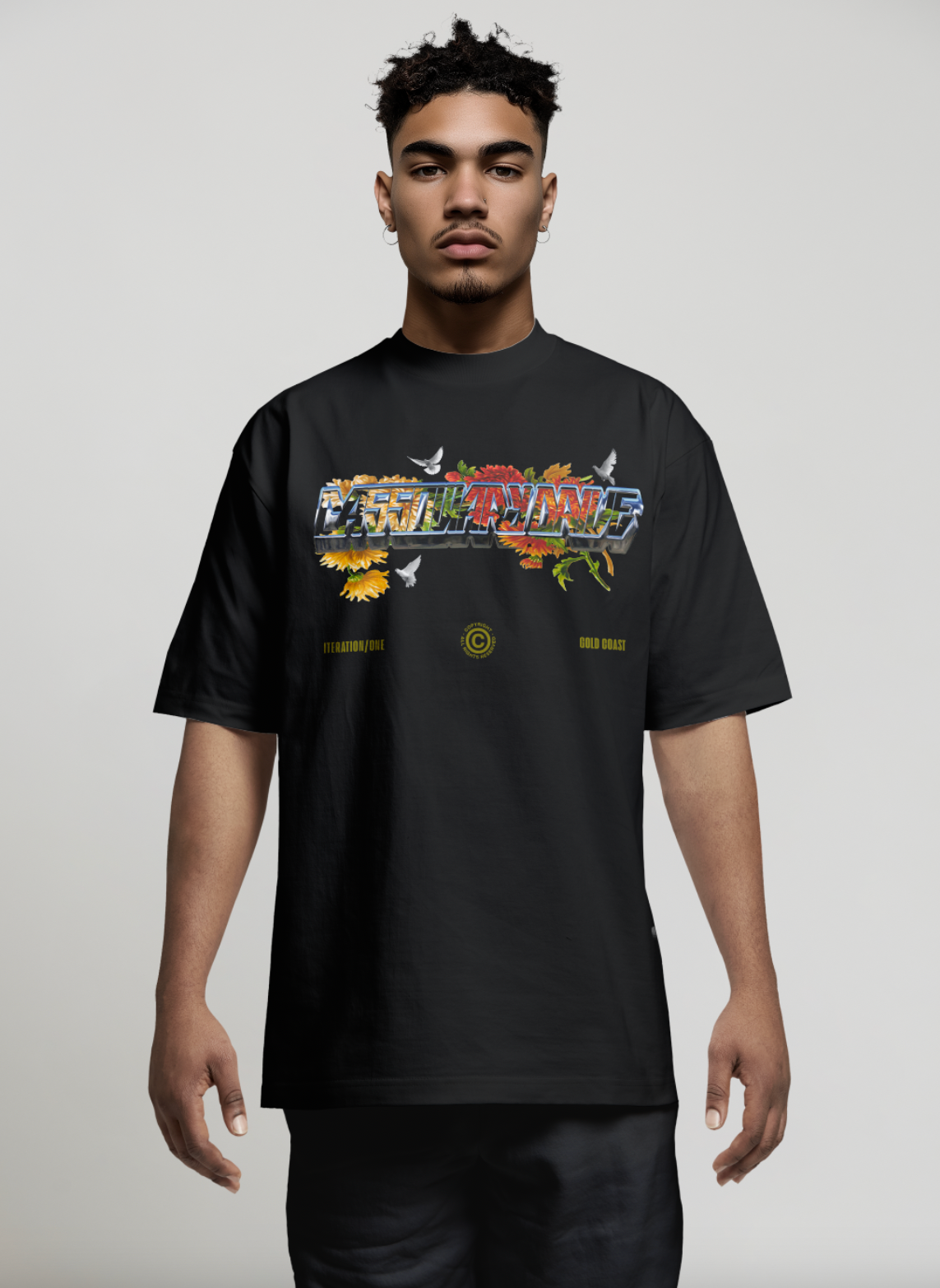 Chrome Series T-Shirt Gold